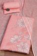 Yellow Linen Unstitched Suit Set image number 0