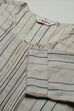 Beige Flax Viscose Yarndyed Kurta image number 1