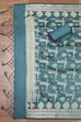 Sea Green Chanderi  Unstitched Suit Set image number 3