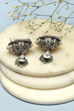Pink Brass Jhumkas image number 2
