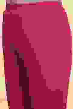 Pink Viscose Solid Kalidar Suit Set image number 2