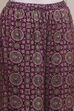 Red Satin Solid Kaftan-Style Kurta Set image number 2