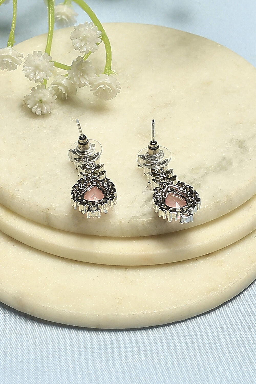 Light Pink Alloy Drop & Danglers image number 2