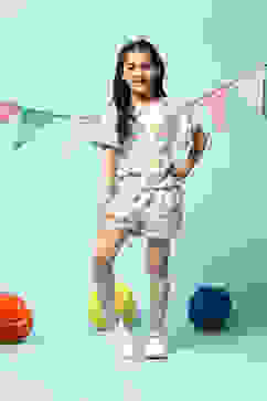 Off White Cotton Straight 2 Piece Set image number 6