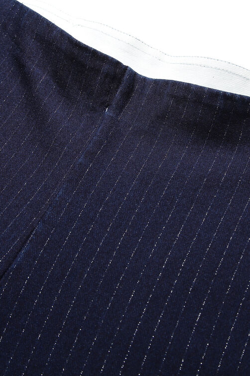 Indigo Cotton Jeggings image number 1
