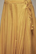 Mustard Cotton Anarkali Suit Set image number 7