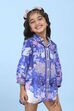 Blue Cotton Printed Shirt image number 4