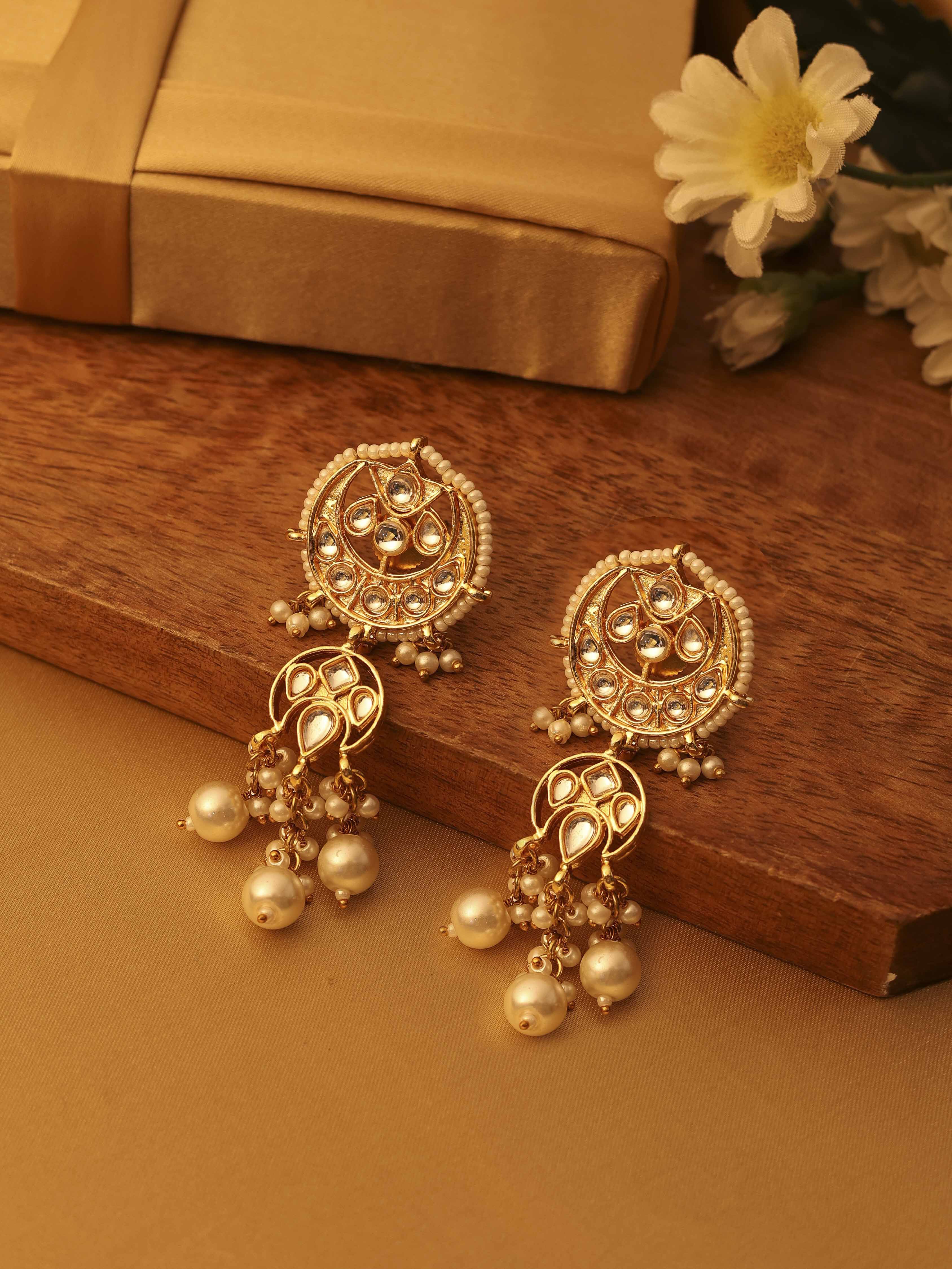 biba White Brass Drop & DanglersWhite Brass Drop & Danglers-picture-37