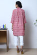 Red Cotton Short Yarndyed Kurti image number 6