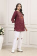 Black Rayon Printed Straight Kurti image number 4
