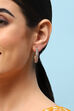 Red & Black Brass Earrings image number 1