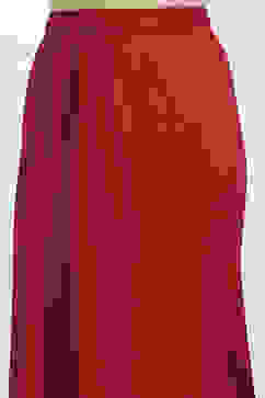 Maroon Viscose Solid Straight Palazzo image number 1