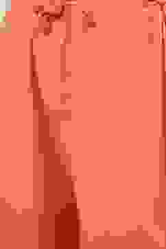 Peach Printed Cotton Straight Kurta Palazzo Suit Set image number 2