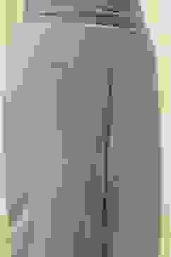 Grey Art Silk Straight Suit Set image number 2