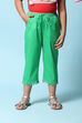 Pink Cotton Blend Capris image number 5