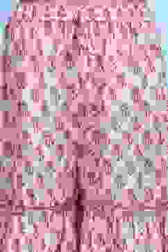 Pink Cotton Printed Straight Suit Set image number 2