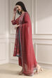Grey Cotton Printed Straight Suit Set image number 3