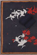 Navy Blue Cotton Unstitched Suit Set image number 2