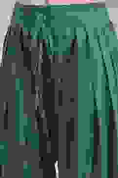 Teal Printed Straight Suit Set image number 2