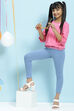 Pink Cotton Yoke Design Top image number 5