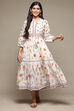 Black Cotton Straight Printed Kurta image number 0
