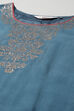 Fuchsia Viscose Straight Kurta Salwar Suit Set image number 1