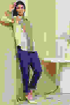 Beige Cotton Floral Printed Shirt image number 5