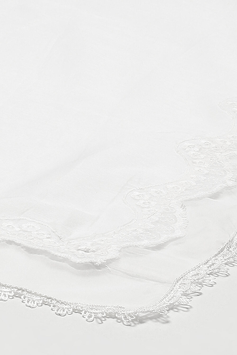 Ivory Cotton Straight Kurta Palazzo Suit Set image number 3