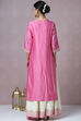 Pink Cotton Silk Kurta Sharara Kurta Sharara Suit Set image number 7