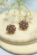 Red Stone Earrings image number 0