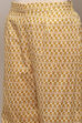 Blue Cotton Floral Screen Printed Unstitched Suit Set image number 3