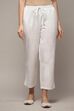 Fuschia Cotton Straight Pant image number 5
