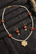 White And Pink Girls Necklace Set image number 0