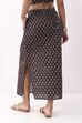 Black Cotton Skirt image number 5