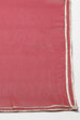 Wine Straight Kurta Regular Pants Suit Set image number 2
