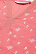 Coral Printed Layered Kurta Churidar Suit Set image number 1