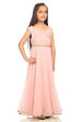 Pink Anarkali Poly Cotton Dress image number 3