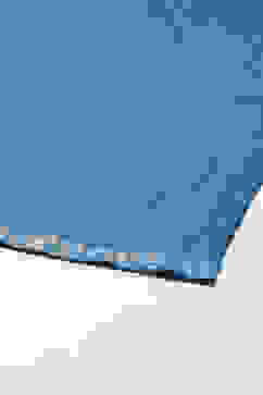 Royal Blue Cotton Straight Kurta Regular Pants Suit Set image number 3