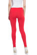 White Cotton And Art Silk Leggings image number 4