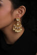 Gold Festive Earrings image number 1