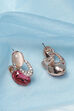 Dark Pink Earrings image number 2