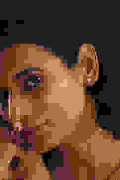 White Brass Studs image number 3