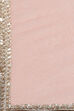 Peach And Teal Straight Poly Cotton Girls Lehenga Set image number 2