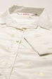 Off White Straight Art Silk Printed Short Kurti image number 1