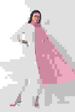 Light Pink Cotton Dupatta image number 3