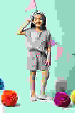 Turquoise Rayon Straight 2 Piece Set image number 5