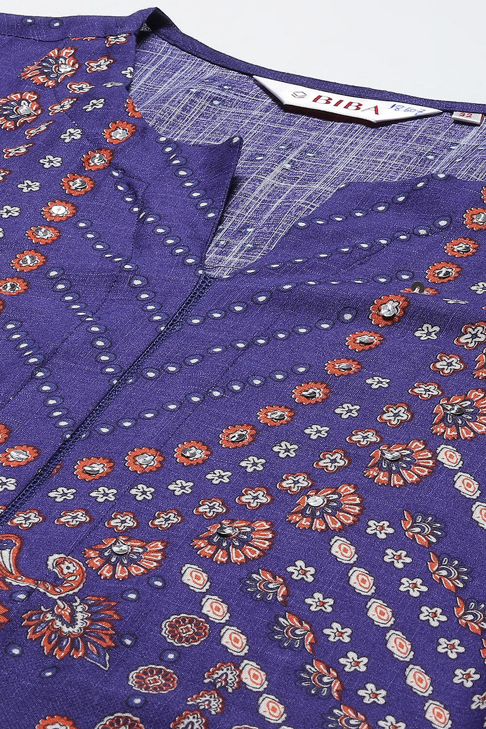 Green LIVA Straight Printed Kurta image number 1