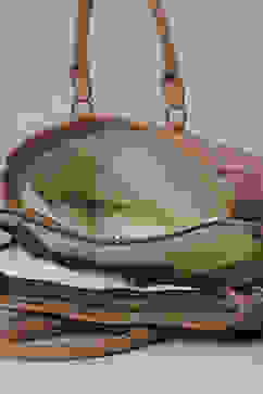 Brown PU Satchel image number 5