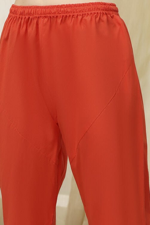 Blue Cotton Fitted Suit Set image number 2