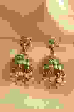 Light Pink Alloy Jhumka image number 0